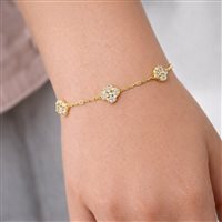 Pulsera Ultima Edizione Mujer tiffany in Plata BAO1923-BIANCO-GIALLO
